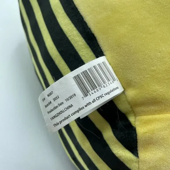 Sunny The Bee Squishmallow Stackable 12" Kellytoy Plush Stuffed Yellow Spring - Picture 6 of 7